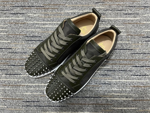 Men and Women C*hristian L*ouboutin Top Sneakers CL 20230818-107