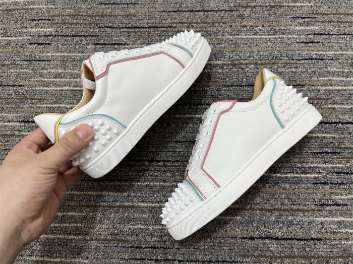 Men and Women C*hristian L*ouboutin Top Sneakers CL 20230818-14