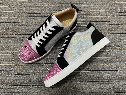 Men and Women C*hristian L*ouboutin Top Sneakers CL 20230818-41