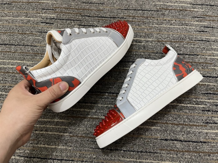 Men and Women C*hristian L*ouboutin Top Sneakers CL 20230818-11