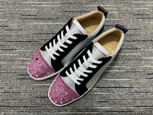 Men and Women C*hristian L*ouboutin Top Sneakers CL 20230818-41