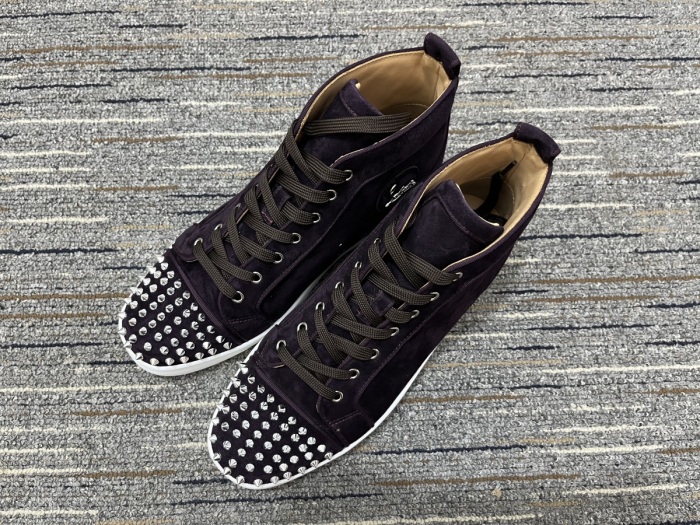 Men and Women C*hristian L*ouboutin Top Sneakers CL 20230818-83