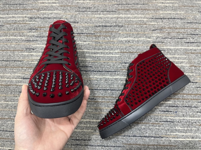 Men and Women C*hristian L*ouboutin Top Sneakers CL 20230818-109