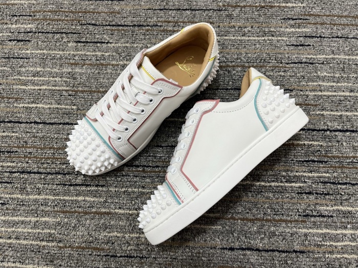 Men and Women C*hristian L*ouboutin Top Sneakers CL 20230818-14