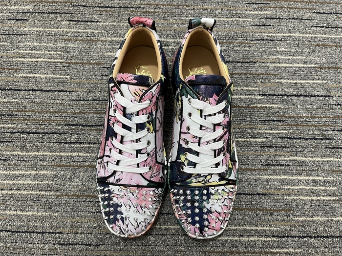 Men and Women C*hristian L*ouboutin Top Sneakers CL 20230818-16