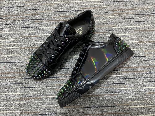 Men and Women C*hristian L*ouboutin Top Sneakers CL 20230818-116