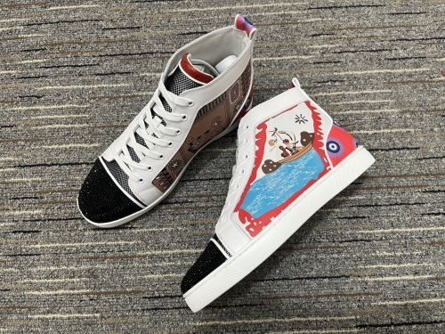 Men and Women C*hristian L*ouboutin Top Sneakers CL 20230818-38