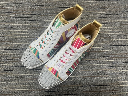 Men and Women C*hristian L*ouboutin Top Sneakers CL 20230818-77