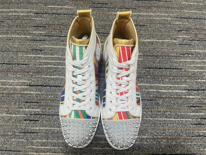 Men and Women C*hristian L*ouboutin Top Sneakers CL 20230818-77