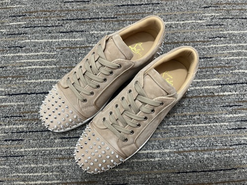 Men and Women C*hristian L*ouboutin Top Sneakers CL 20230818-62