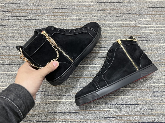 Men and Women C*hristian L*ouboutin Top Sneakers CL 20230818-111
