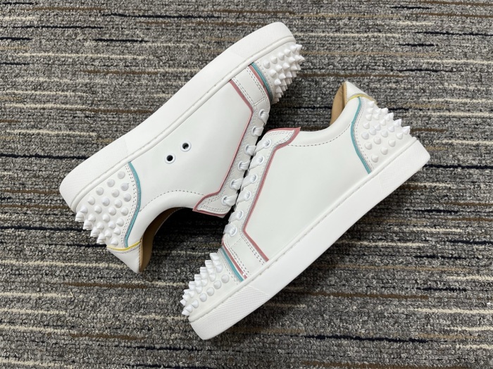 Men and Women C*hristian L*ouboutin Top Sneakers CL 20230818-14