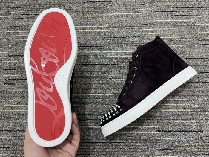 Men and Women C*hristian L*ouboutin Top Sneakers CL 20230818-83