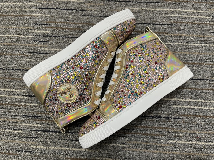Men and Women C*hristian L*ouboutin Top Sneakers CL 20230818-47