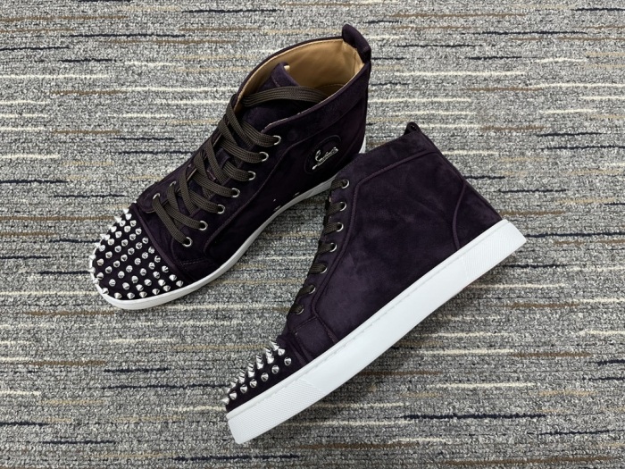 Men and Women C*hristian L*ouboutin Top Sneakers CL 20230818-83