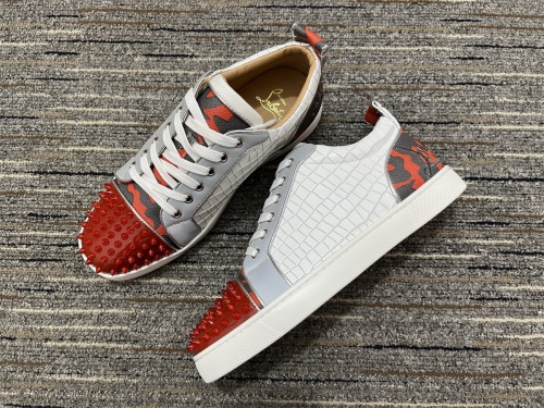 Men and Women C*hristian L*ouboutin Top Sneakers CL 20230818-11
