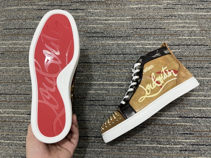 Men and Women C*hristian L*ouboutin Top Sneakers CL 20230818-81