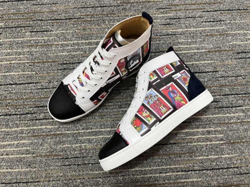 Men and Women C*hristian L*ouboutin Top Sneakers CL 20230818-44