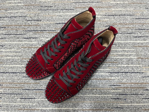Men and Women C*hristian L*ouboutin Top Sneakers CL 20230818-109