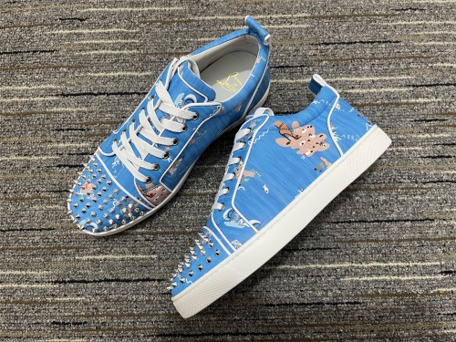 Men and Women C*hristian L*ouboutin Top Sneakers CL 20230818-40