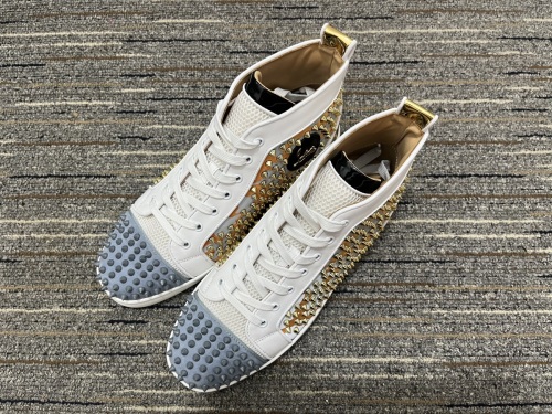 Men and Women C*hristian L*ouboutin Top Sneakers CL 20230818-61