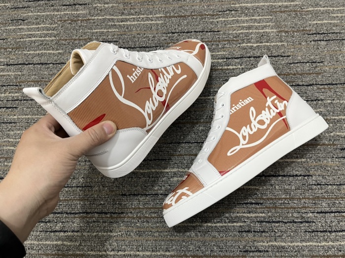 Men and Women C*hristian L*ouboutin Top Sneakers CL 20230819-17