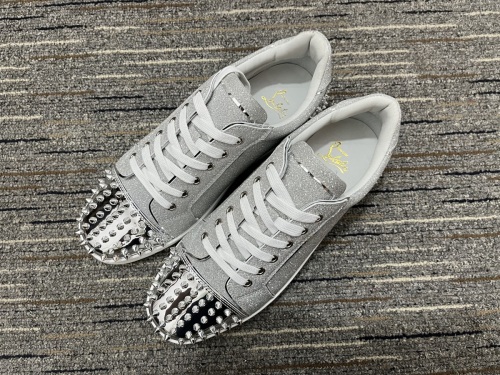 Men and Women C*hristian L*ouboutin Top Sneakers CL 20230819-19