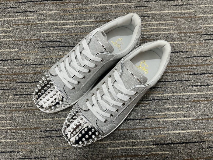 Men and Women C*hristian L*ouboutin Top Sneakers CL 20230819-19