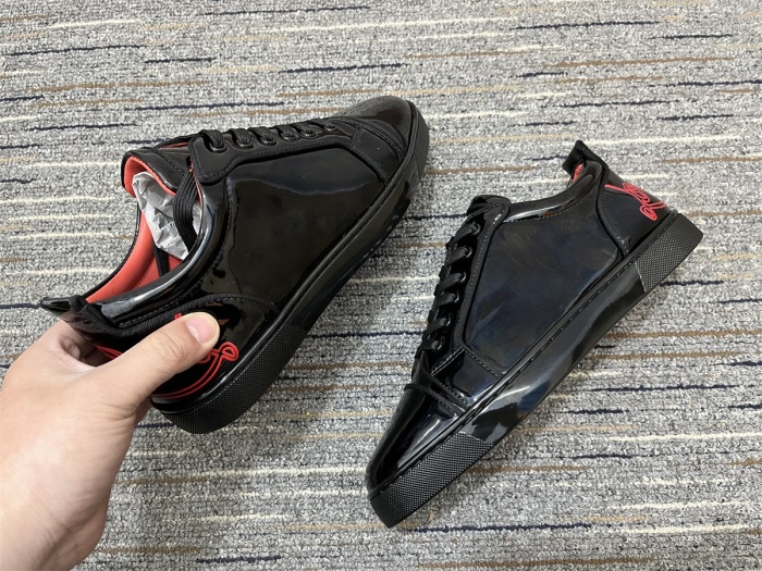 Men and Women C*hristian L*ouboutin Top Sneakers CL 20230819-3