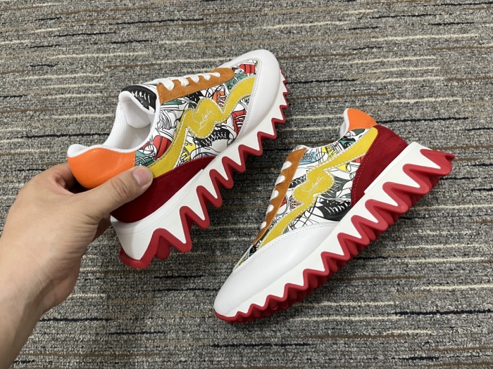 Men and Women C*hristian L*ouboutin Top Sneakers CL 20230819-38