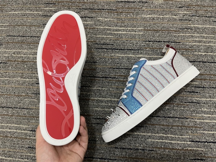 Men and Women C*hristian L*ouboutin Top Sneakers CL 20230819-35