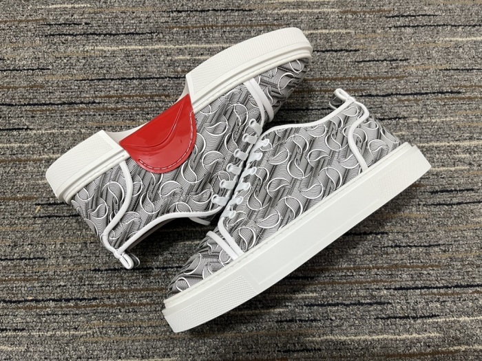Men and Women C*hristian L*ouboutin Top Sneakers CL 20230819-12