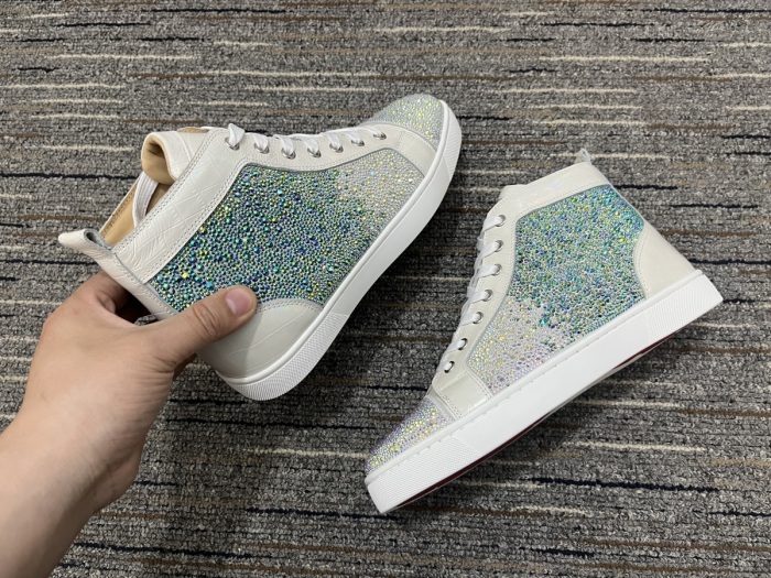 Men and Women C*hristian L*ouboutin Top Sneakers CL 20230819-5