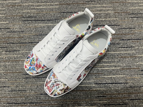 Men and Women C*hristian L*ouboutin Top Sneakers CL 20230819-11