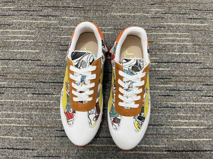Men and Women C*hristian L*ouboutin Top Sneakers CL 20230819-38