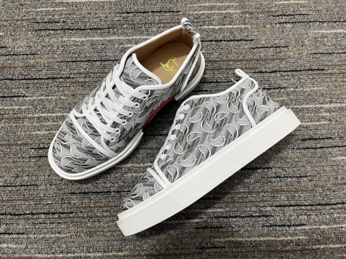 Men and Women C*hristian L*ouboutin Top Sneakers CL 20230819-12