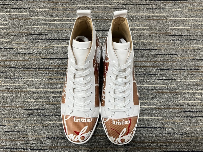 Men and Women C*hristian L*ouboutin Top Sneakers CL 20230819-17