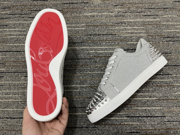Men and Women C*hristian L*ouboutin Top Sneakers CL 20230819-19
