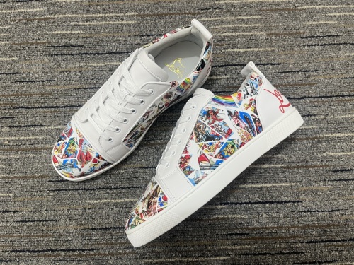 Men and Women C*hristian L*ouboutin Top Sneakers CL 20230819-11