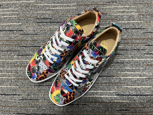 Men and Women C*hristian L*ouboutin Top Sneakers CL 20230819-9