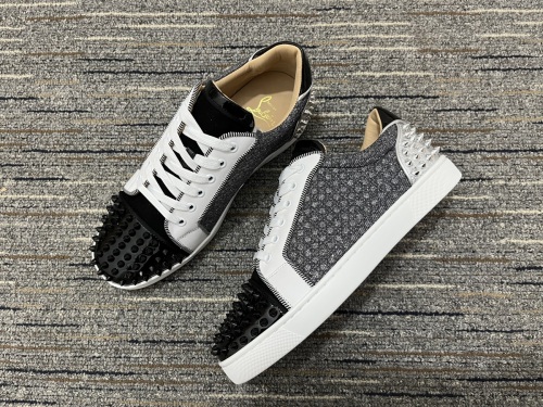 Men and Women C*hristian L*ouboutin Top Sneakers CL 20230819-10