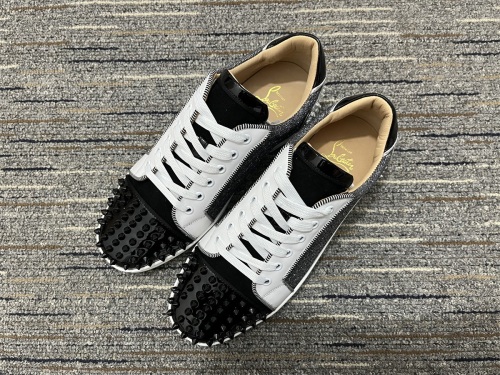 Men and Women C*hristian L*ouboutin Top Sneakers CL 20230819-10