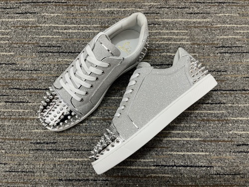 Men and Women C*hristian L*ouboutin Top Sneakers CL 20230819-19