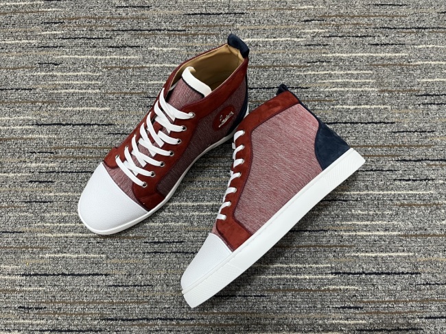 Men and Women C*hristian L*ouboutin Top Sneakers CL 20230819-45