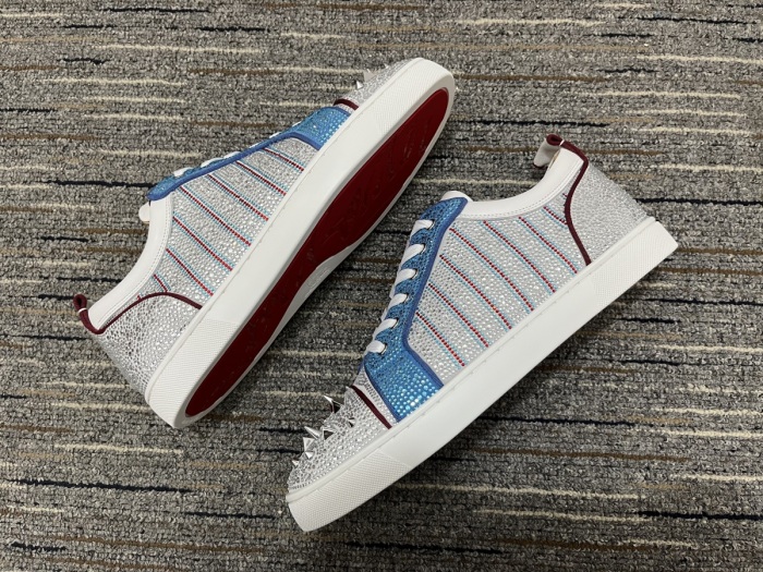 Men and Women C*hristian L*ouboutin Top Sneakers CL 20230819-35