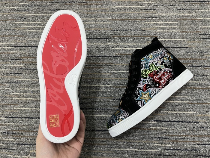 Men and Women C*hristian L*ouboutin Top Sneakers CL 20230819-13