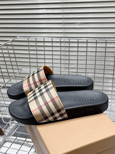Women and Men B*urberry Top Slippers CL 20230820-30