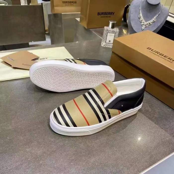 Women and Men B*urberry Top Sneaker CL 20230820-4