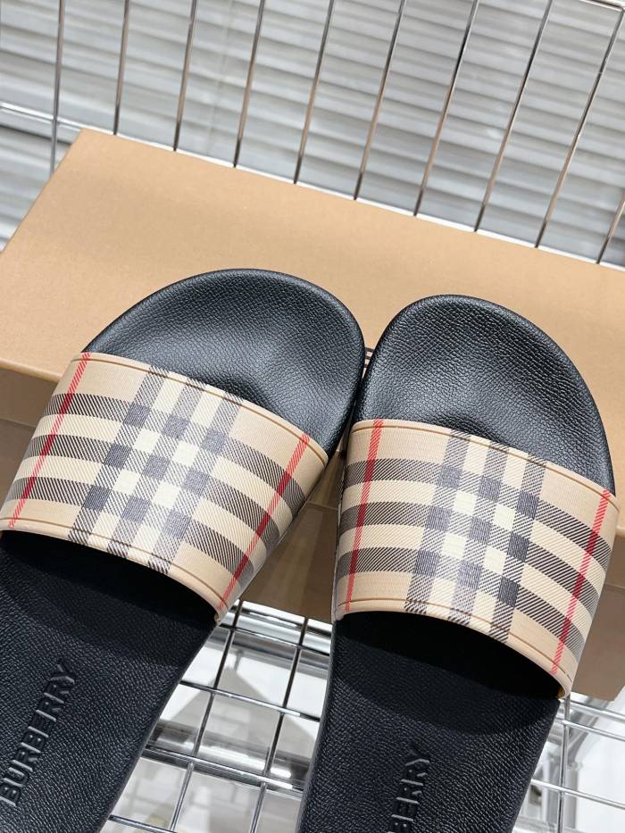 Women and Men B*urberry Top Slippers CL 20230820-30