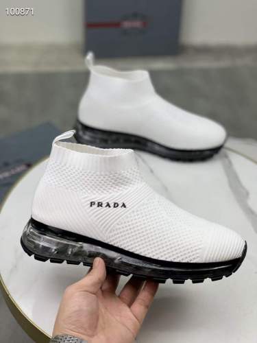 P*rada Top Sneakers Low CL 20230825-24